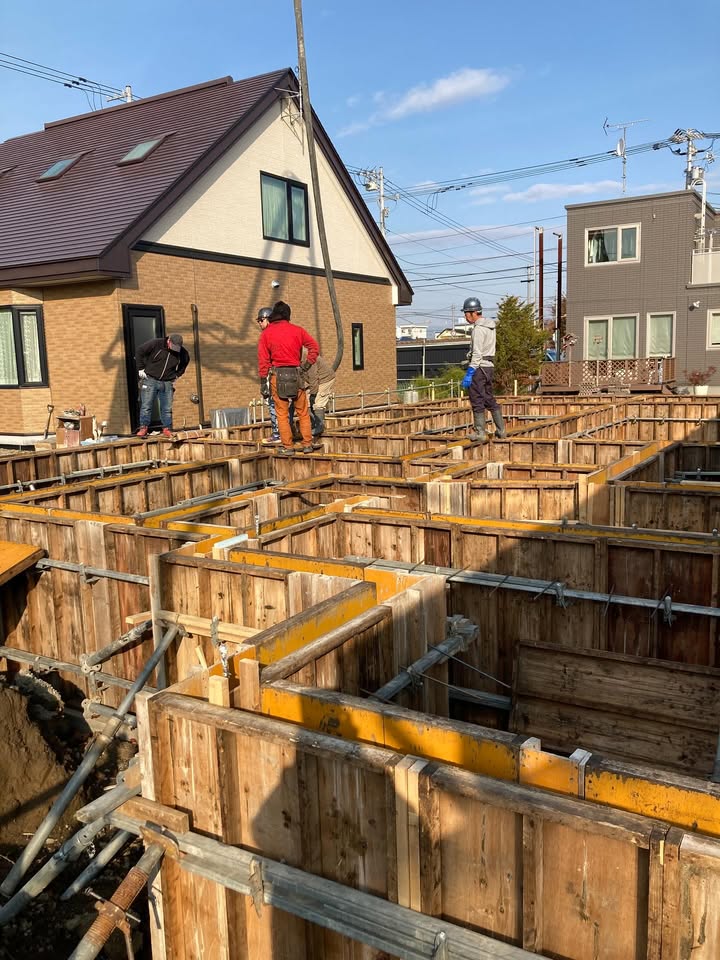 帯広市内の現場から