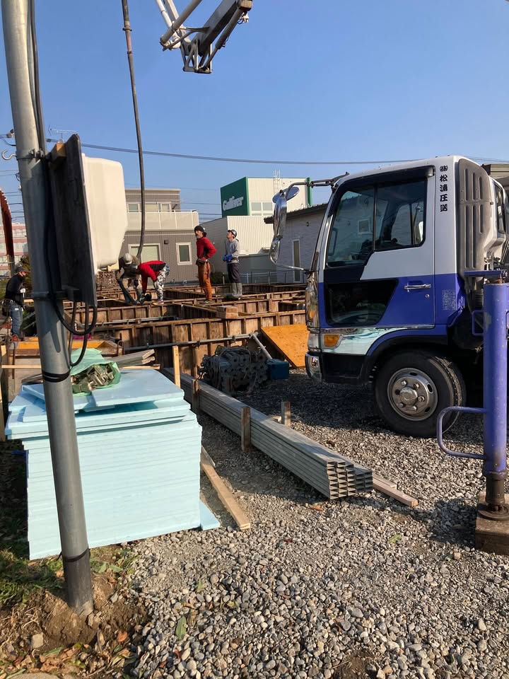 帯広市内の現場から