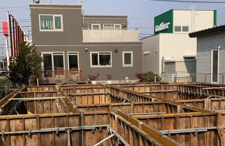 帯広市内の現場から
