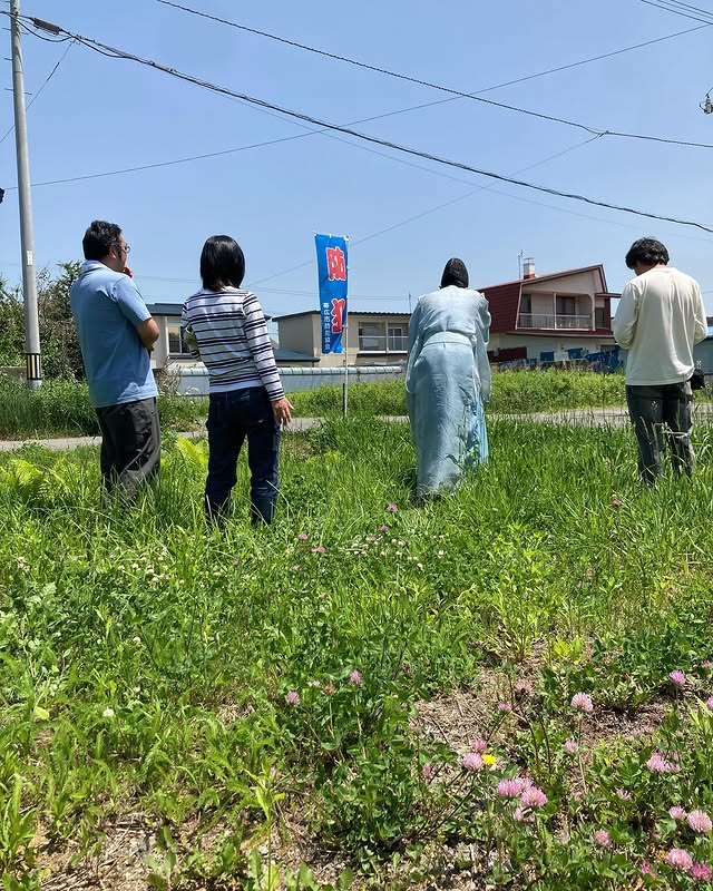 【帯広】大安吉日、地鎮祭。家づくりが始まります