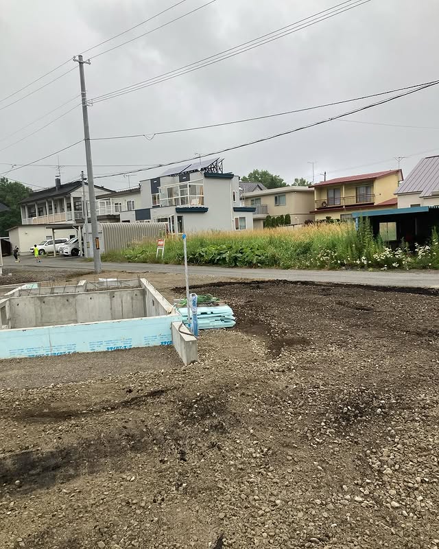 【帯広】基礎工事、安全性を確保する埋め戻し終了。