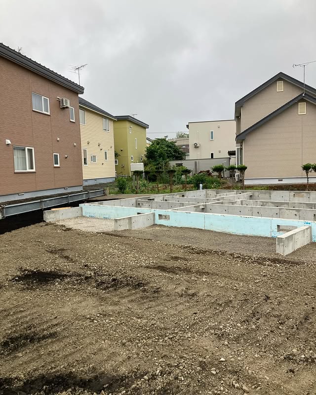 【帯広】基礎工事、安全性を確保する埋め戻し終了。