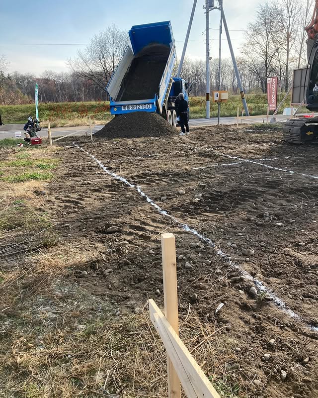 【芽室】最も大切な基礎工事、見えない部分だからこそ丁寧に。