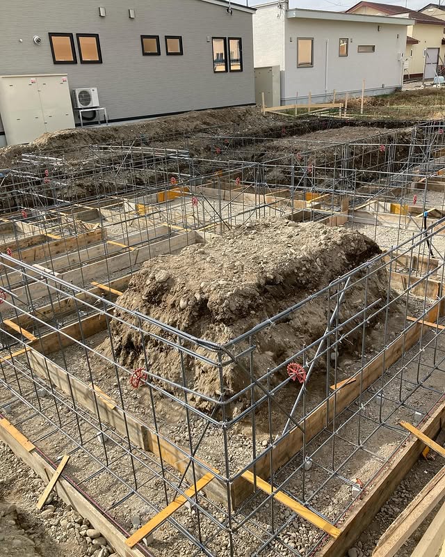 【芽室】最も大切な基礎工事、見えない部分だからこそ丁寧に。