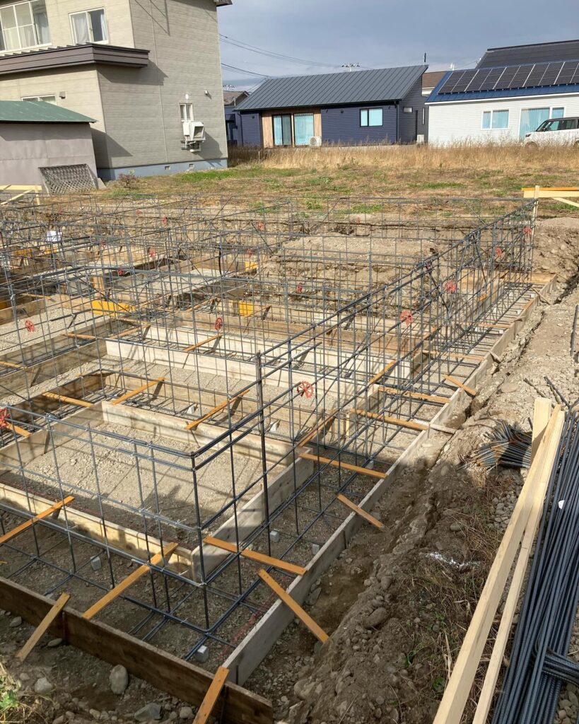 【芽室】最も大切な基礎工事、見えない部分だからこそ丁寧に。