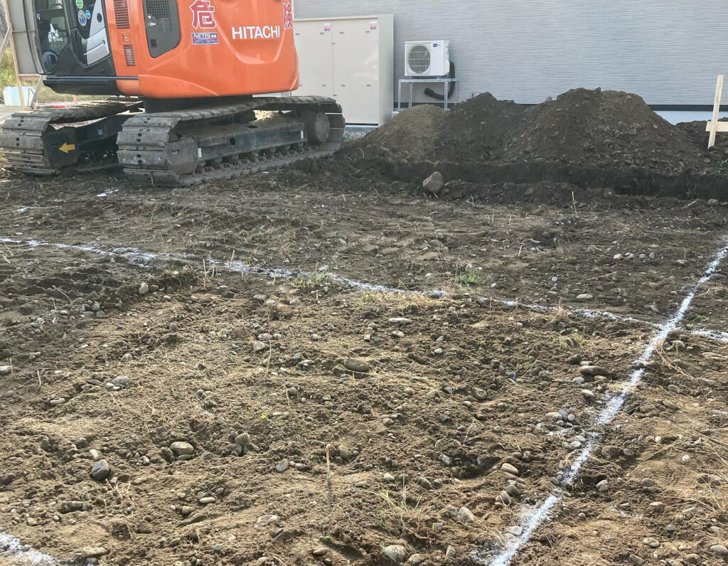 【芽室】最も大切な基礎工事、見えない部分だからこそ丁寧に。