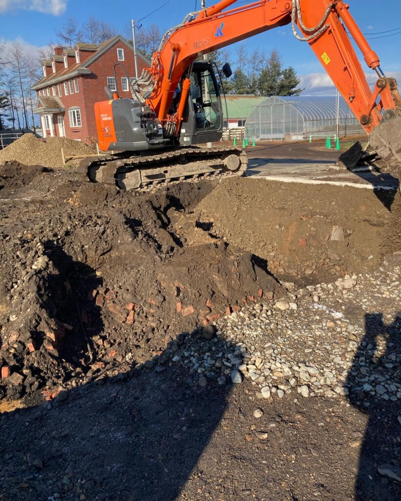 【音更】天気も味方に？基礎工事が進んでいます