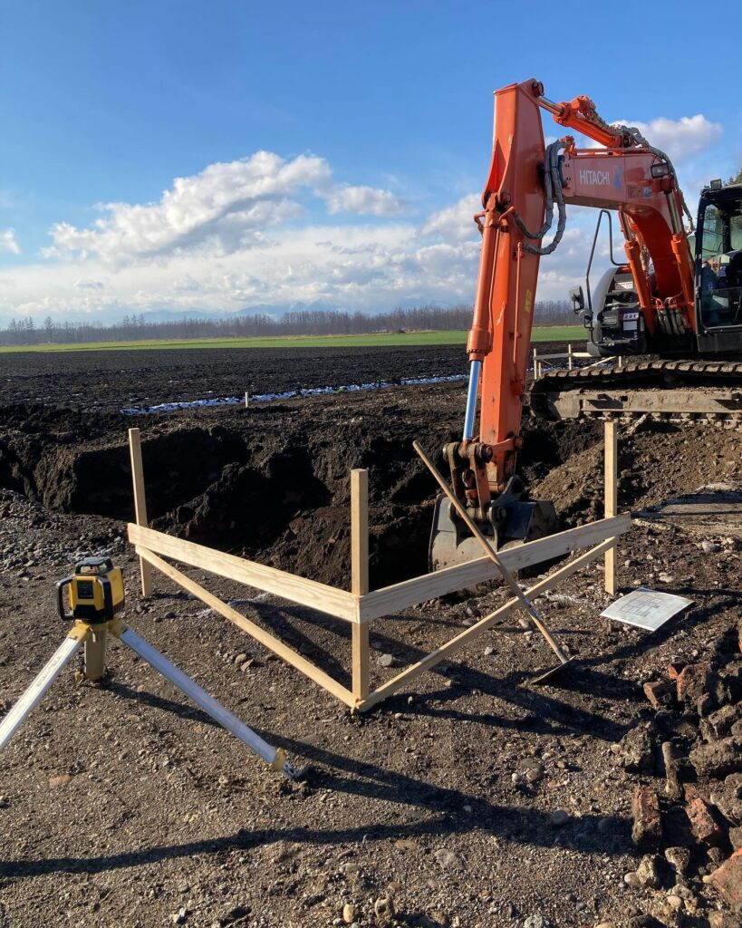 【音更】天気も味方に？基礎工事が進んでいます