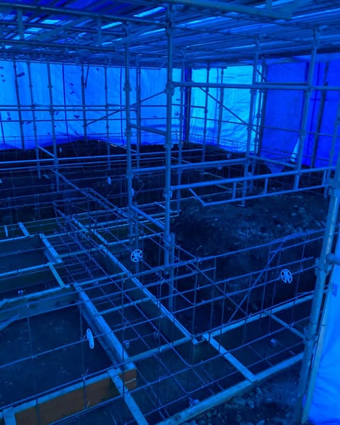 【音更】各業者様に感謝、養生が無事終了