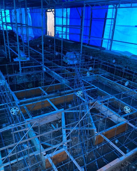 【音更】各業者様に感謝、養生が無事終了