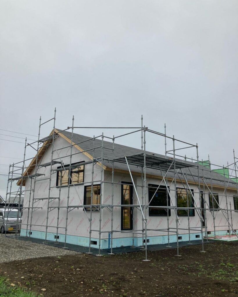 更別の現場の進捗状況です