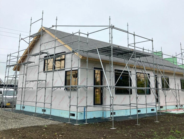 更別の現場の進捗状況です