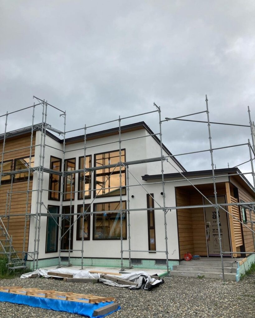 ラップサイディング終了