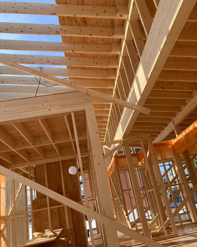 【清水町】アスファルトルーフィングで雪が降っても大丈夫。