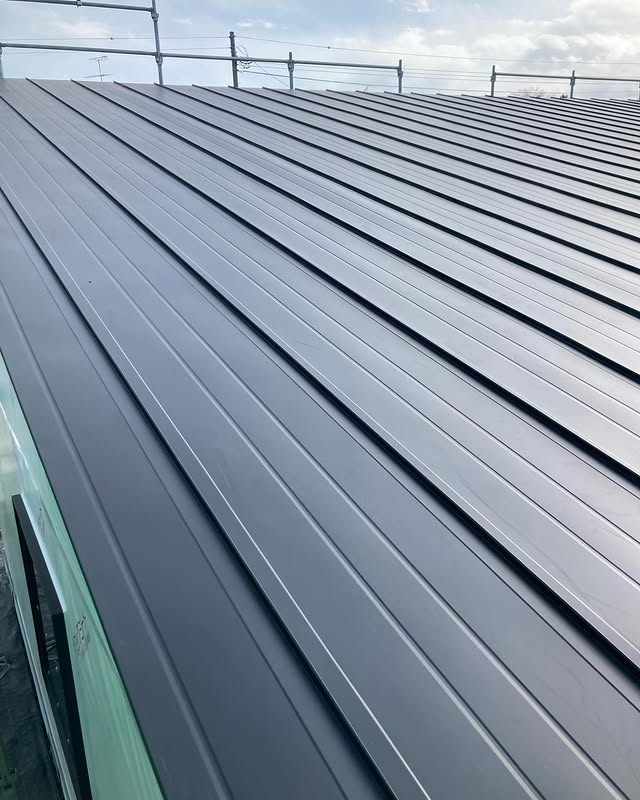 【清水町】精度の高い技術と仕上がりで外装完了間近。