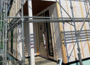 【清水町】各職人の綿密な連携、外観の仕上がりも楽しみです