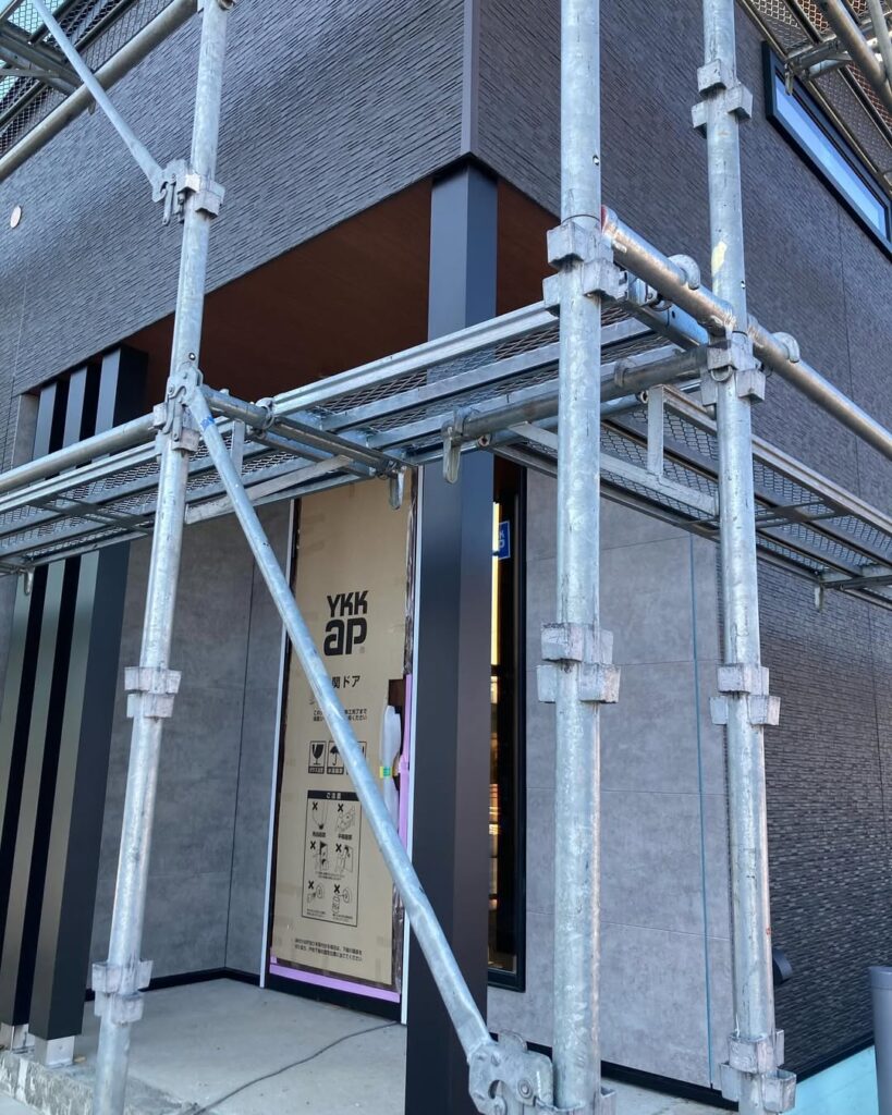 【清水町】職人さんの丁寧な仕事、技術が光る外装材施工終了。