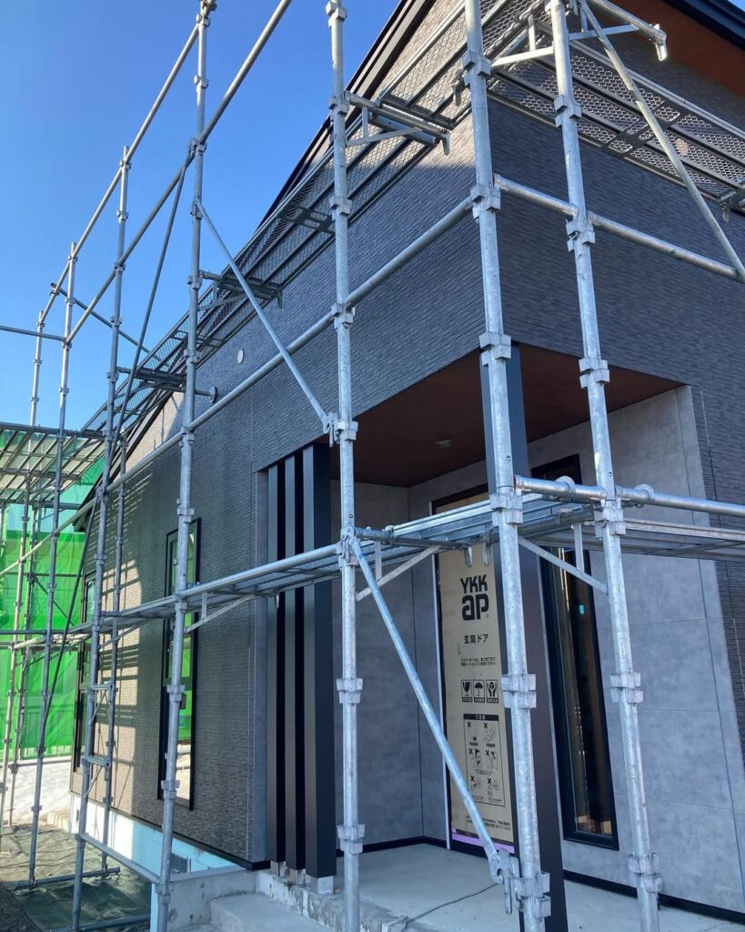 【清水町】職人さんの丁寧な仕事、技術が光る外装材施工終了。