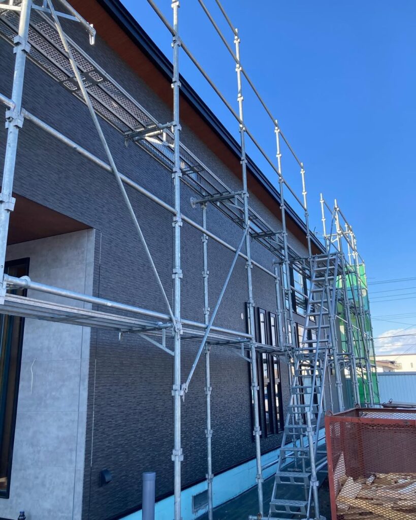 【清水町】職人さんの丁寧な仕事、技術が光る外装材施工終了。