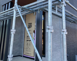 【清水町】職人さんの丁寧な仕事、技術が光る外装材施工終了。