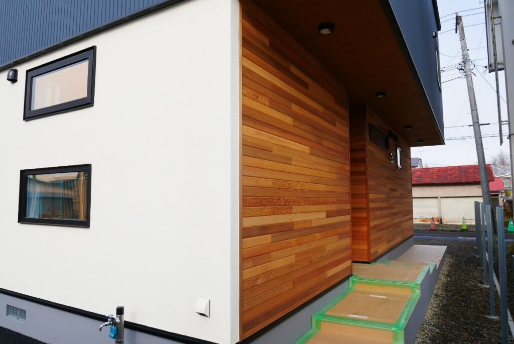 敷地条件を活かしたプランニング　帯広市Ｋ邸