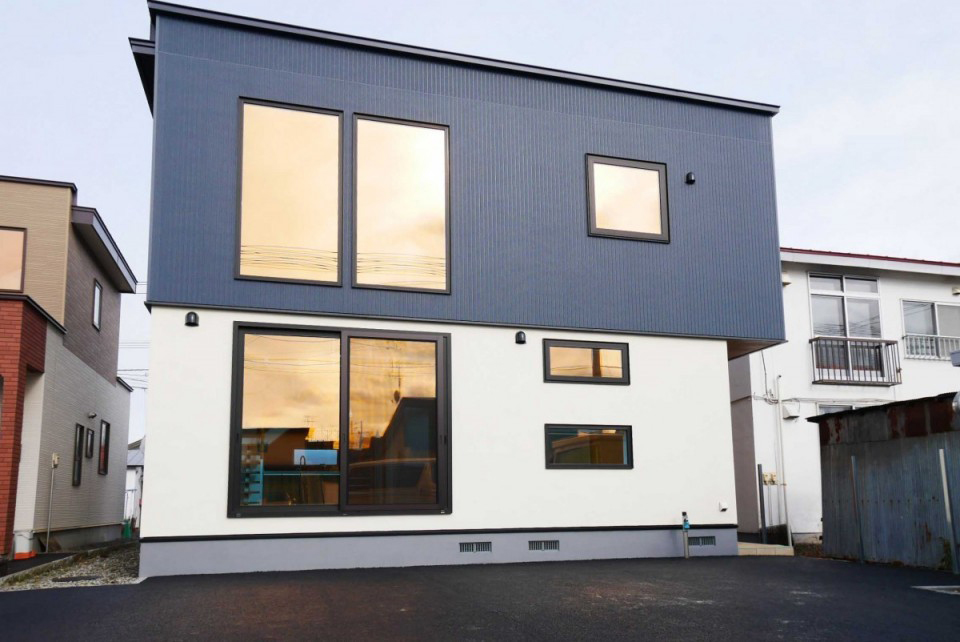 敷地条件を活かしたプランニング　帯広市Ｋ邸