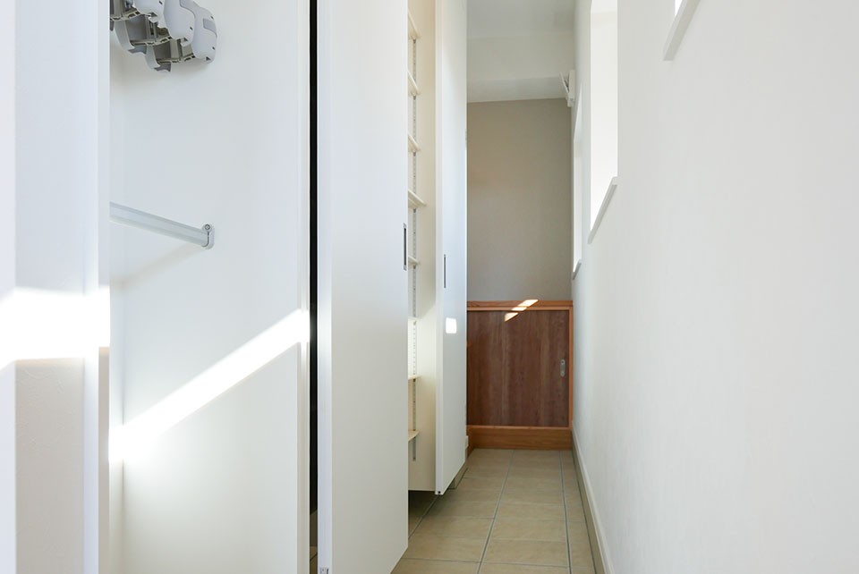 家事動線と収納にこだわった家族4人の家　芽室町M邸　2019年完成