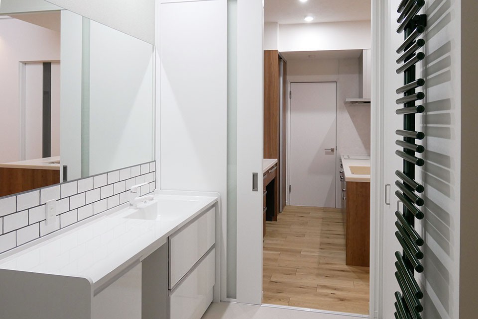 家事動線と収納にこだわった家族4人の家　芽室町M邸　2019年完成