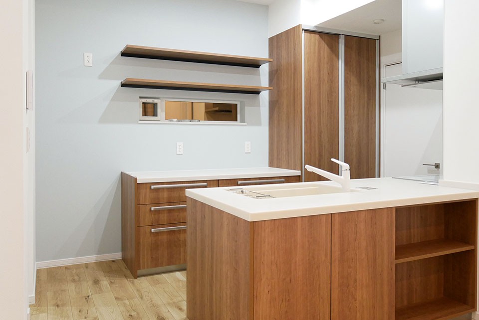 家事動線と収納にこだわった家族4人の家　芽室町M邸　2019年完成
