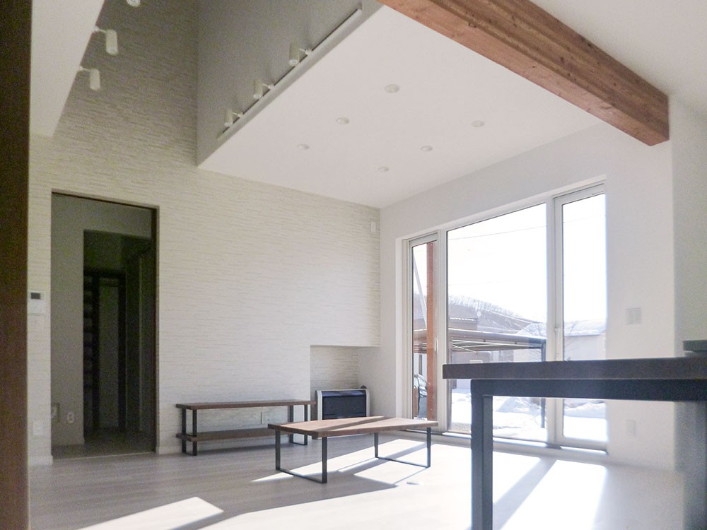 インテリアにこだわったナチュラルモダンな家　本別町T邸