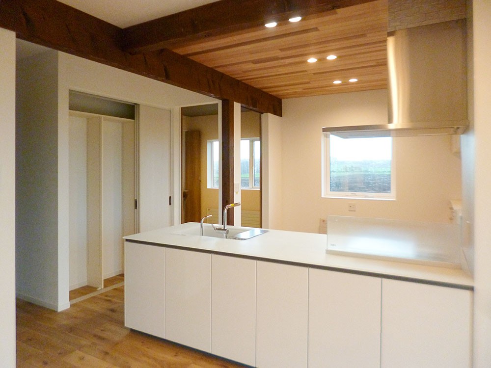 10年前に建てたお客様からのご紹介で建てた農家住宅　帯広市S邸