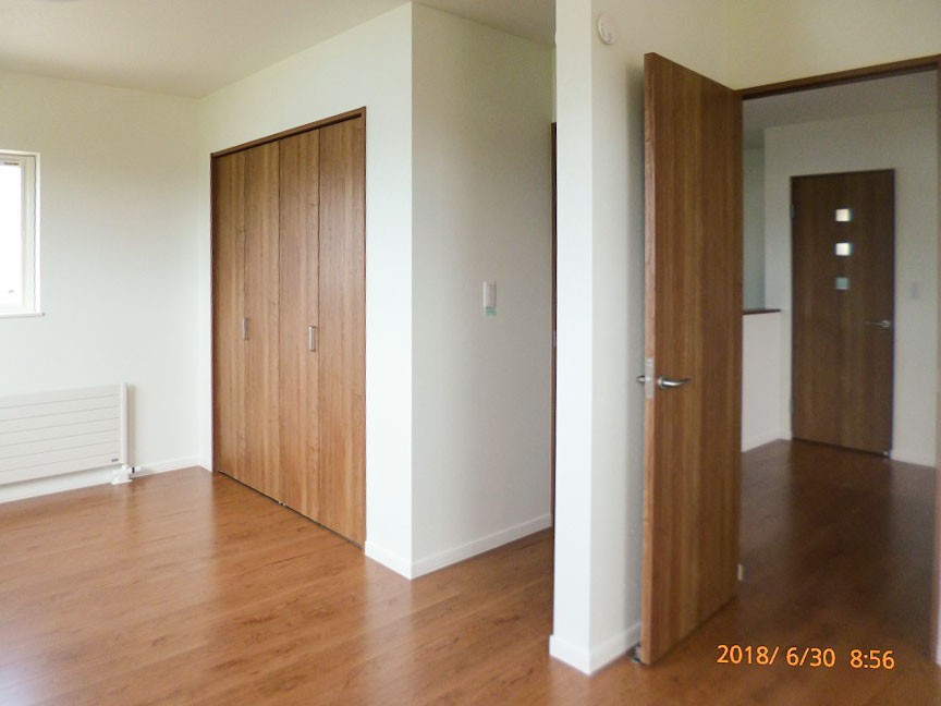 家事動線が使いやすい共働き夫婦の家　帯広市S邸