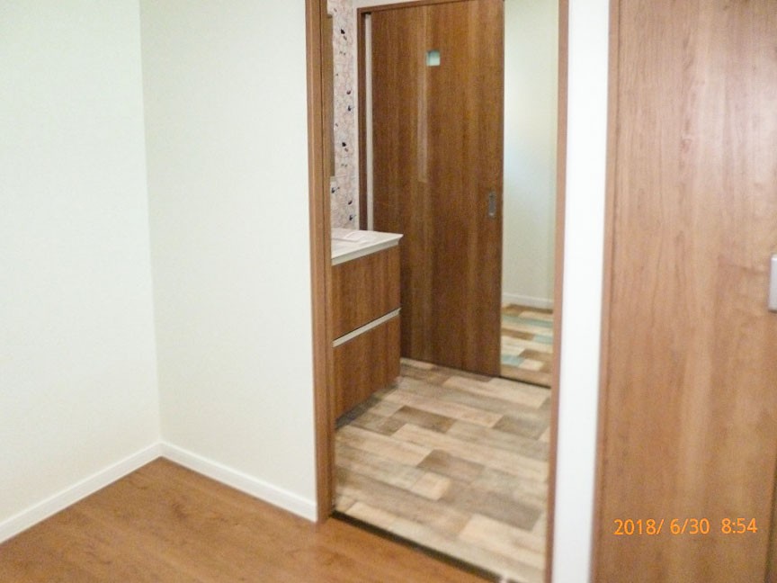 家事動線が使いやすい共働き夫婦の家　帯広市S邸