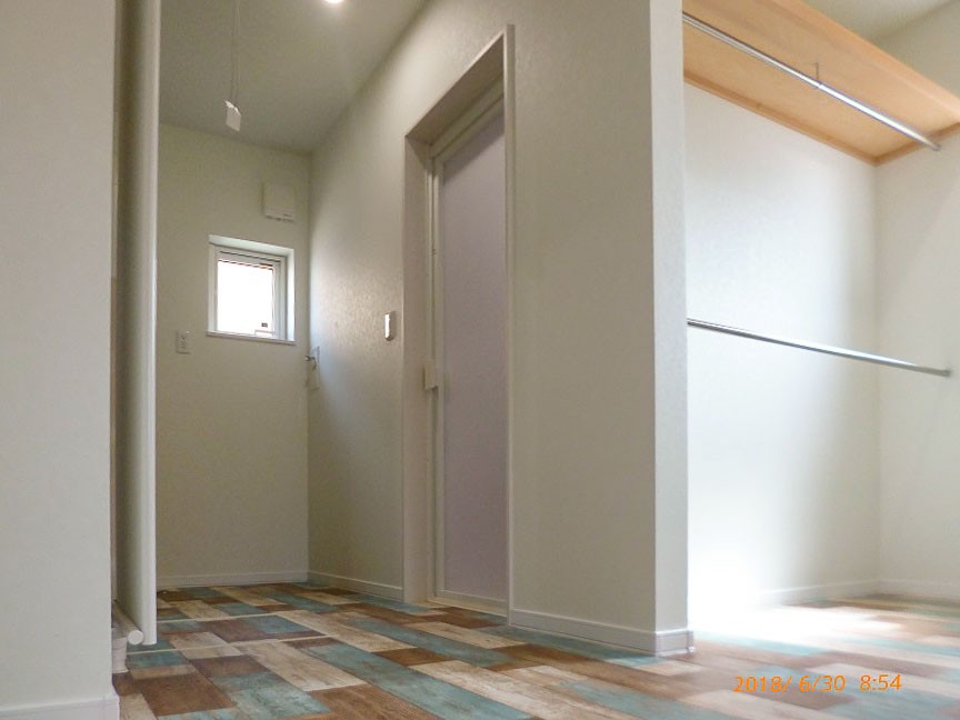 家事動線が使いやすい共働き夫婦の家　帯広市S邸