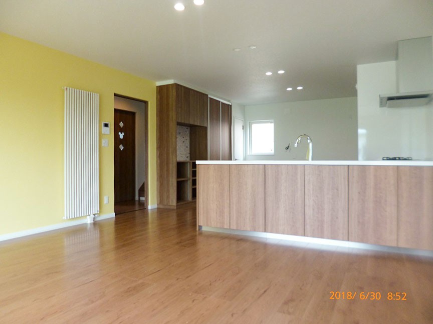 家事動線が使いやすい共働き夫婦の家　帯広市S邸