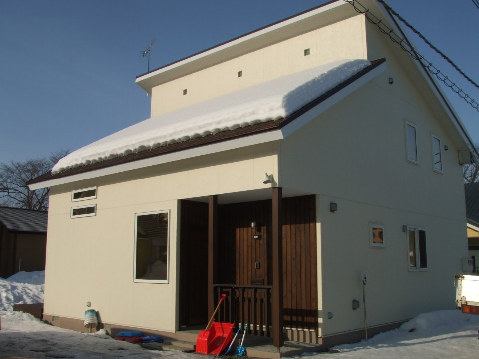 お客さまも参加してナチュラルな雰囲気の家に　帯広市Ｔ邸