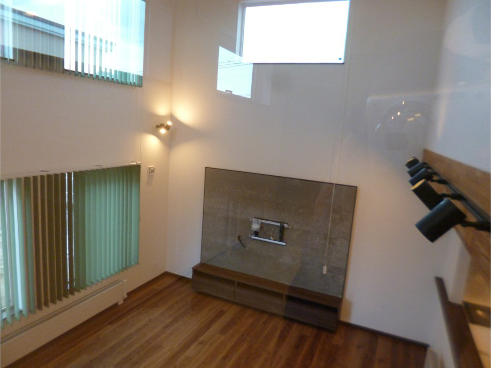 スキップフロアがあるちょっとモダンな家　幕別町U邸