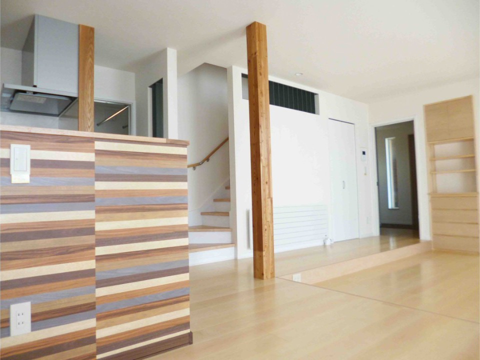 ウッディモダンな注文住宅　帯広市T邸