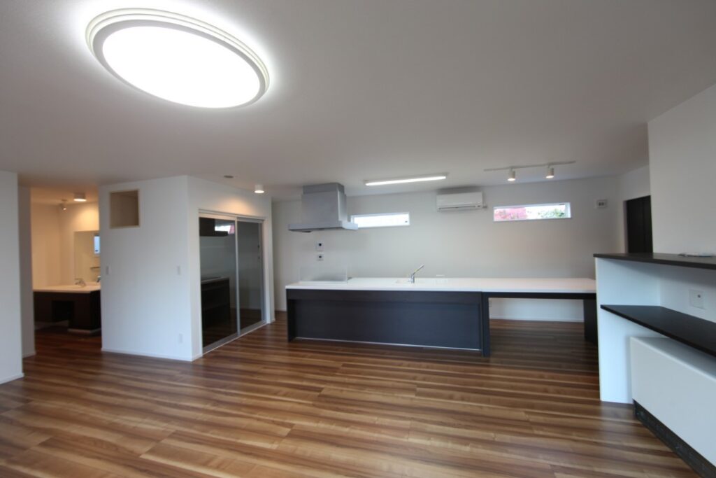 キッチンとお風呂をぜいたくな仕上げに　帯広市Ｎ邸