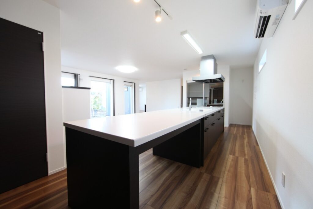 キッチンとお風呂をぜいたくな仕上げに　帯広市Ｎ邸