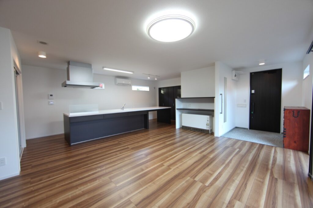 キッチンとお風呂をぜいたくな仕上げに　帯広市Ｎ邸