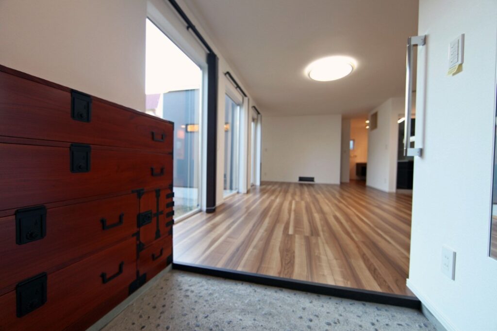 キッチンとお風呂をぜいたくな仕上げに　帯広市Ｎ邸