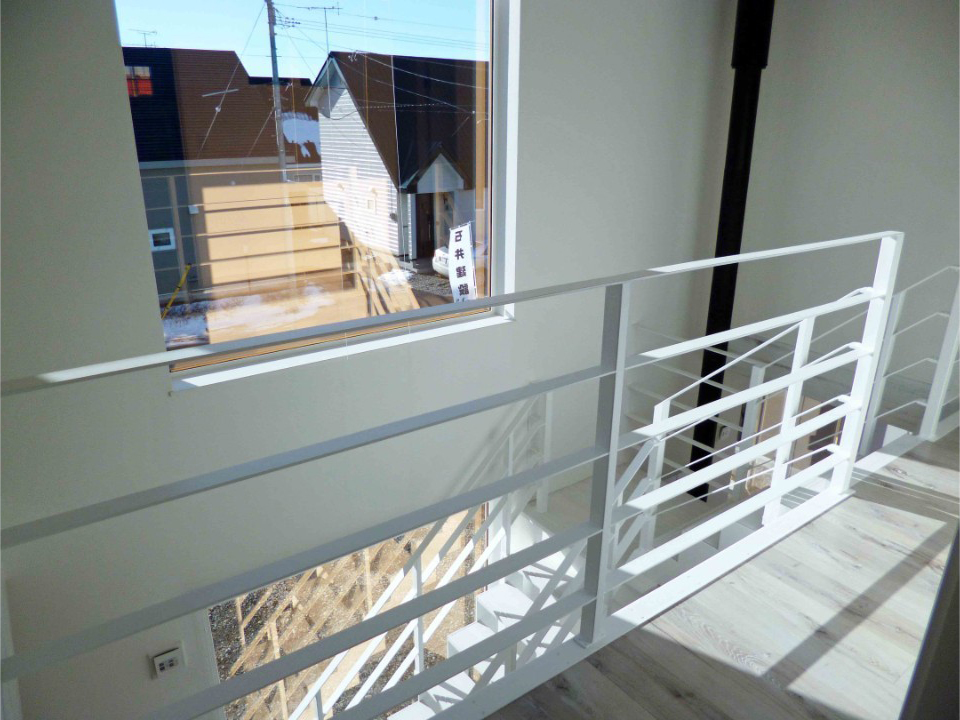 白と白の家 帯広市S邸