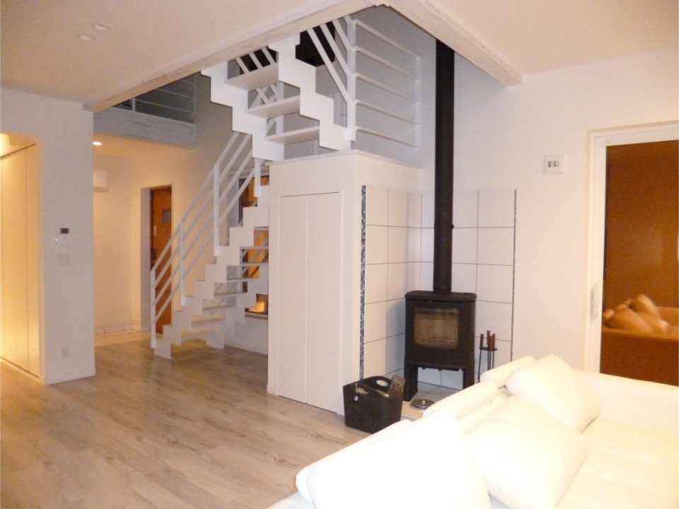 白と白の家 帯広市S邸