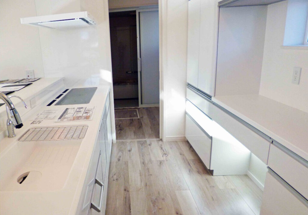 白と白の家 帯広市S邸